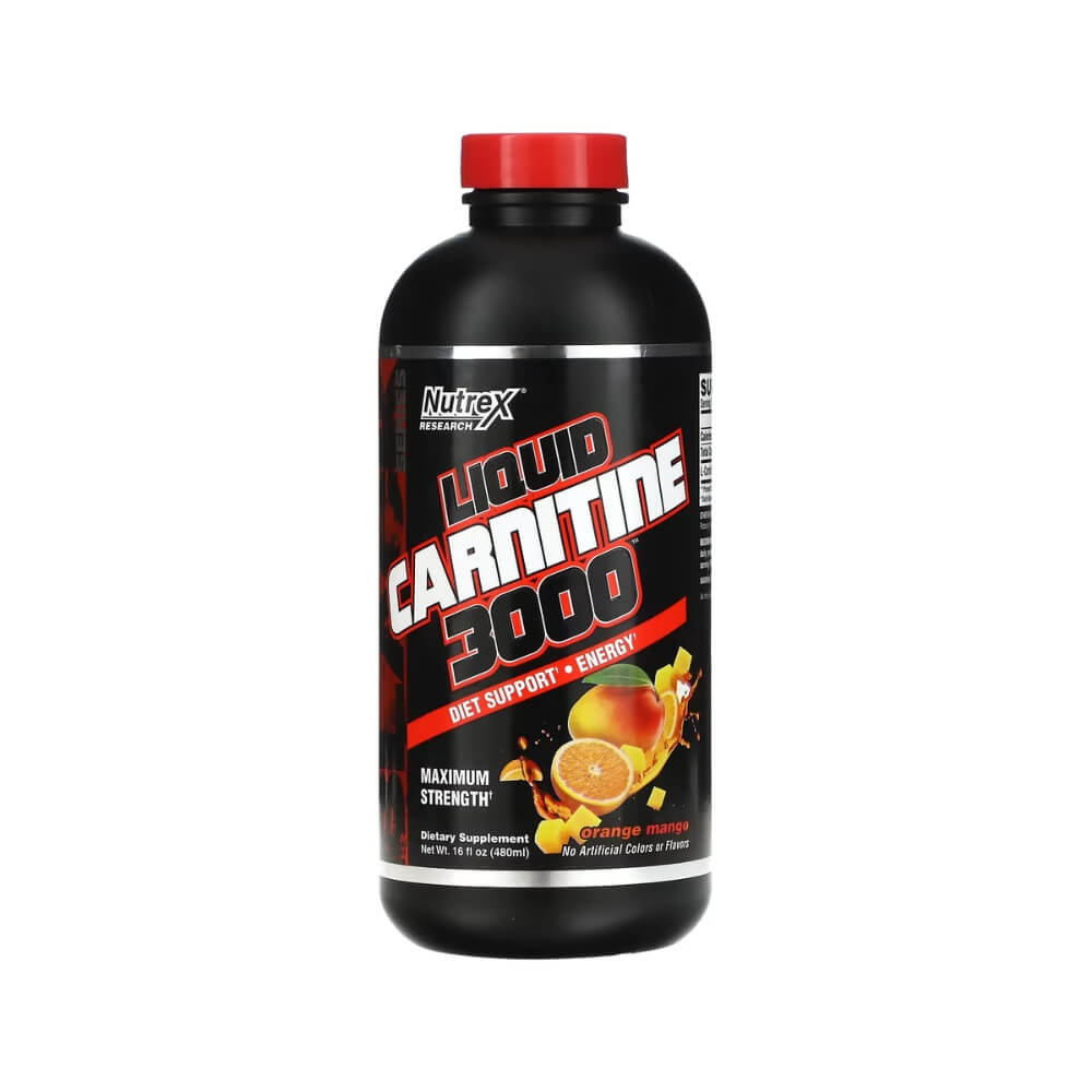 Köp Nutrex Research Liquid L-Carnitine 3000, 480 ml (Orange Man
