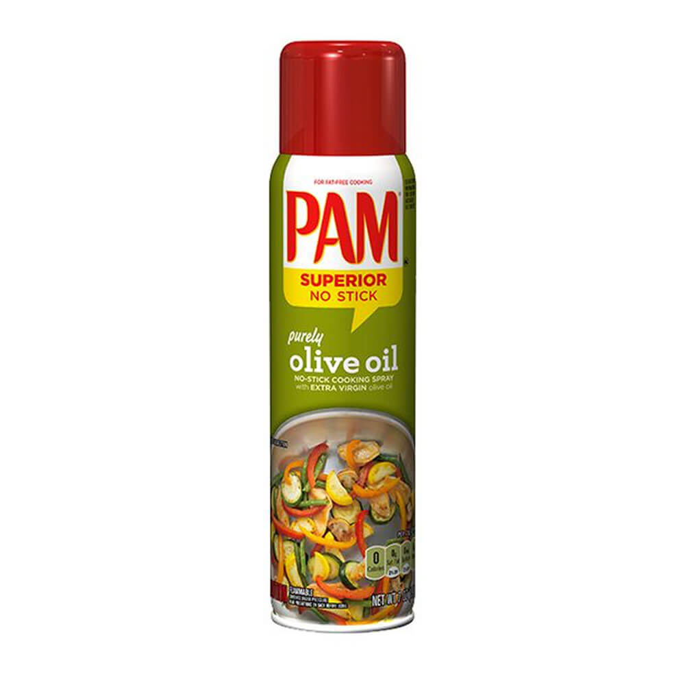 PAM Cooking Spray Olive Oil, 141 g i gruppen Kosttillskott & Livsmedel / Livsmedel hos Tillskottsbolaget (PAM003)