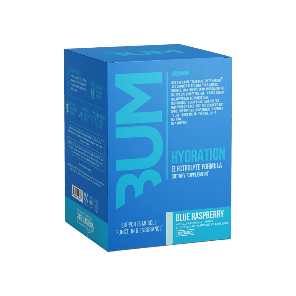 RAW Nutrition CBUM Hydrate, 20 pack i gruppen Kosttillskott & Livsmedel / Mineraler / Elektrolyter hos Tillskottsbolaget (RAW76845)