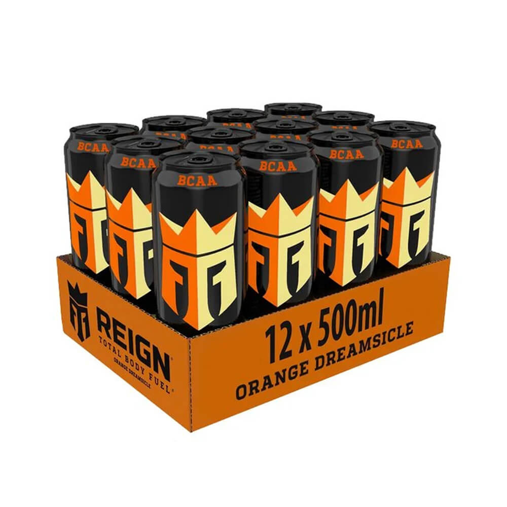 12 x Reign Energy, 500 ml (Orange Dreamsicle) i gruppen Drycker / Energidryck hos Tillskottsbolaget (REIGN7584)