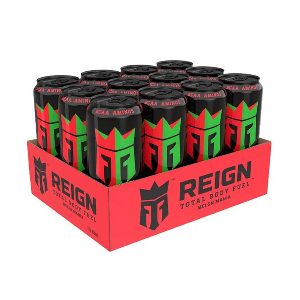 12 x Reign Energy, 500 ml (Melon Mania) i gruppen Drycker / Energidryck hos Tillskottsbolaget (REIGN9121)