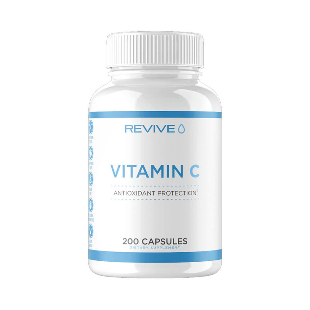 Revive MD Vitamin C, 200 caps i gruppen Kosttillskott & Livsmedel / Vitaminer / C-vitamin hos Tillskottsbolaget (REVIVE6712)