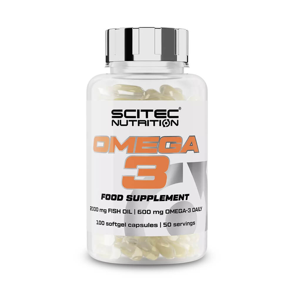 Scitec Nutrition Omega 3, 100 caps i gruppen Kosttillskott & Livsmedel / Omega-3 & Fettsyror / Omega-3 hos Tillskottsbolaget (SCITEC0012)