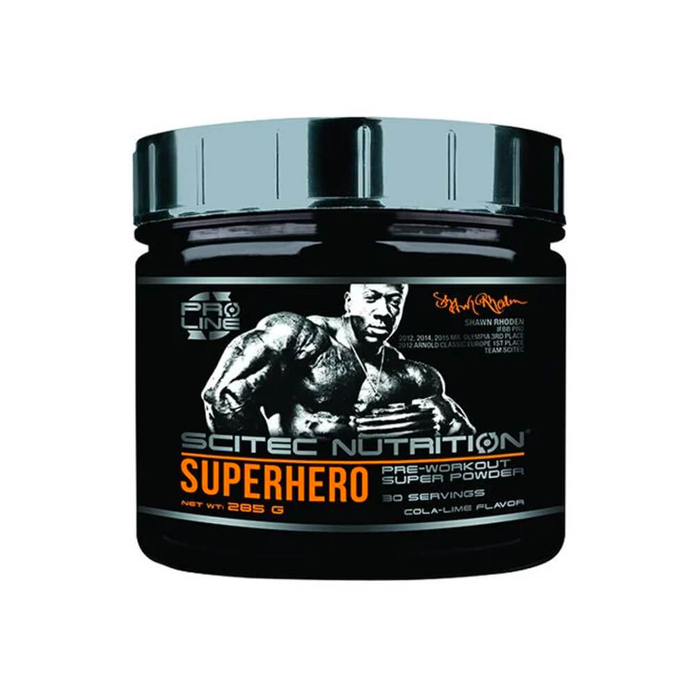 Scitec Nutrition SUPERHERO Pre-Workout Super Powder, 285 g i gruppen Kosttillskott & Livsmedel / Prestationshjare / Pre-Workout / PWO hos Tillskottsbolaget (SCITEC75843)