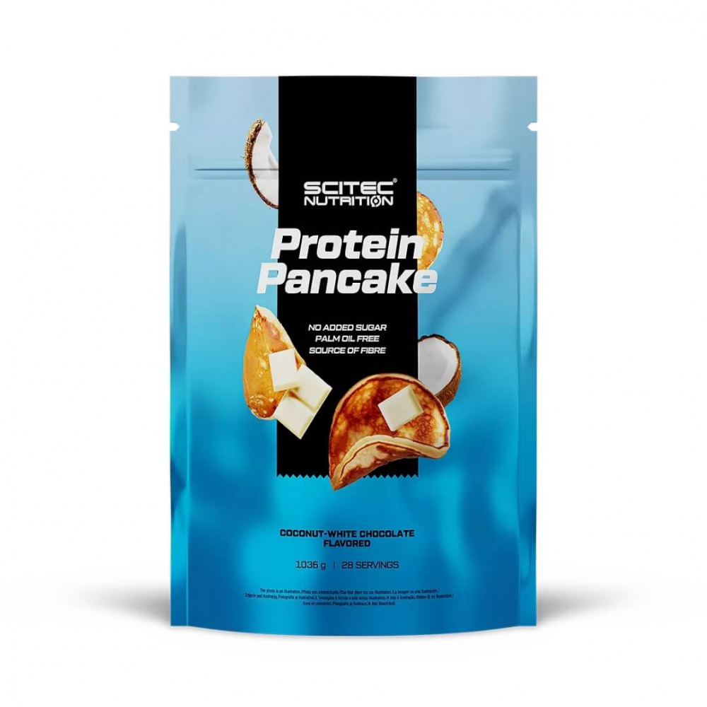 Scitec Nutrition Protein Pancake, 1036 g i gruppen Kosttillskott & Livsmedel / Livsmedel / Proteinpannkakor hos Tillskottsbolaget (SCITEC829)