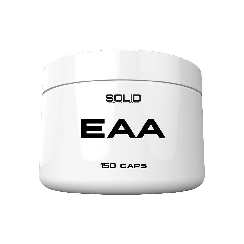 SOLID Nutrition EAA, 150 mega caps i gruppen Kosttillskott & Livsmedel / Aminosyror / EAA hos Tillskottsbolaget (SOLID3433)