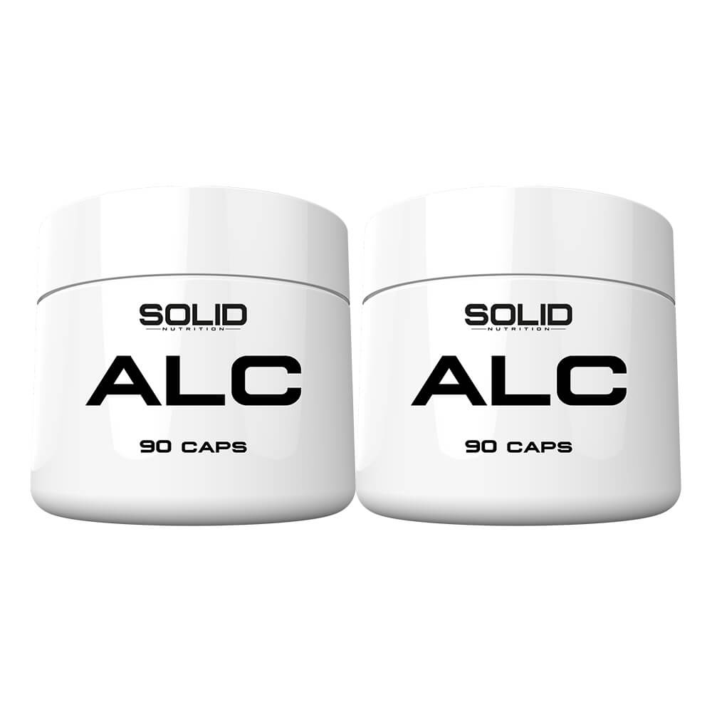 2 x SOLID Nutrition ALC, 90 caps i gruppen Kosttillskott & Livsmedel / Aminosyror / Karnitin hos Tillskottsbolaget (SOLID4532)