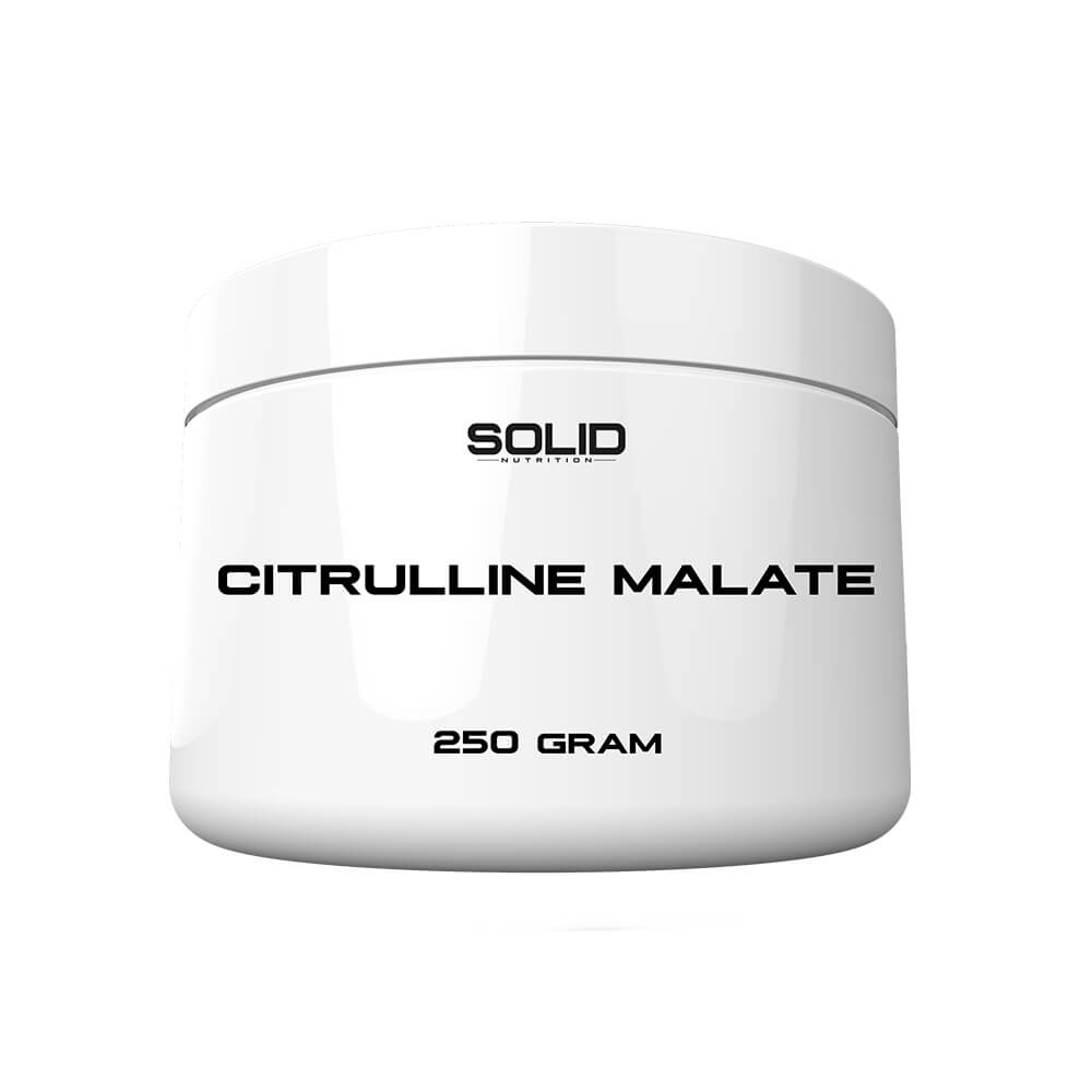 SOLID Nutrition Citrulline Malate, 250 g i gruppen Kosttillskott & Livsmedel / Aminosyror / Citrullin hos Tillskottsbolaget (SOLID64564)