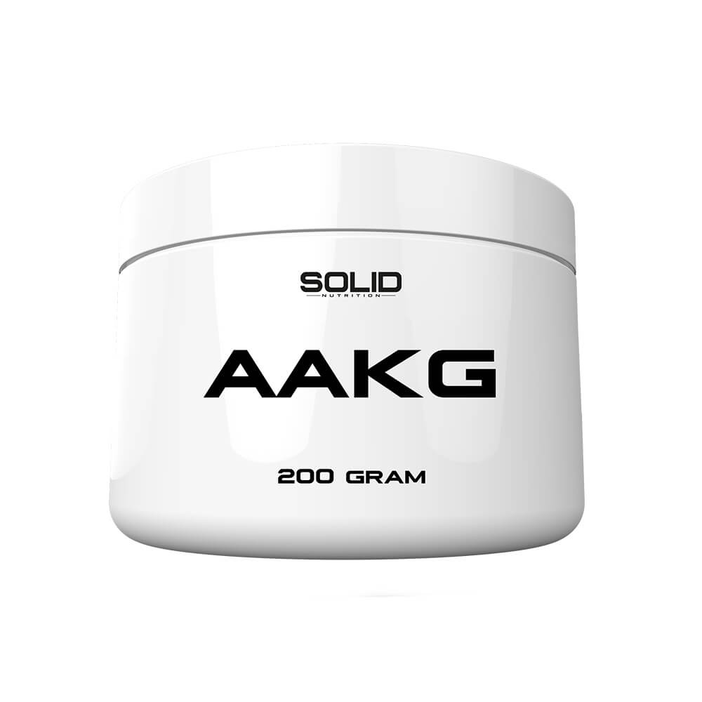 SOLID Nutrition AAKG, 200 g i gruppen Kosttillskott & Livsmedel / Aminosyror / Arginin hos Tillskottsbolaget (SOLID6522)