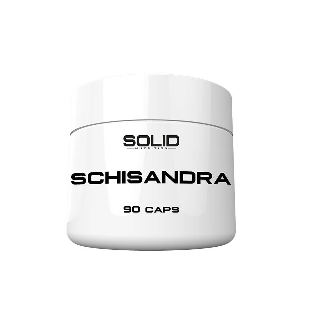 SOLID Nutrition Schisandra, 90 caps i gruppen Kosttillskott & Livsmedel / Hlsokost / Adaptogener hos Tillskottsbolaget (SOLID65523)