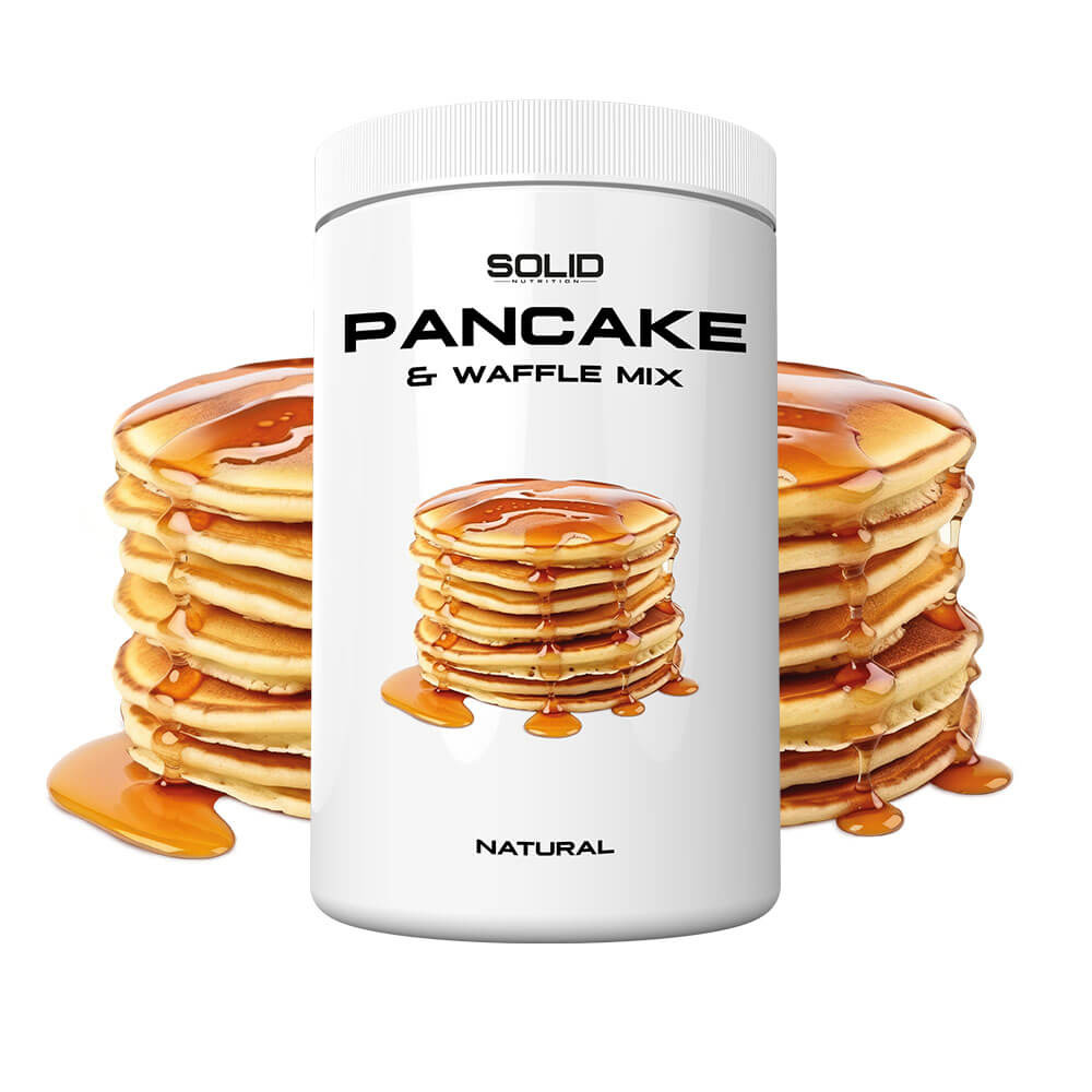 SOLID Nutrition Pancake & Waffle Mix, 750 g i gruppen Kosttillskott & Livsmedel / Livsmedel / Proteinpannkakor hos Tillskottsbolaget (SOLID65674)