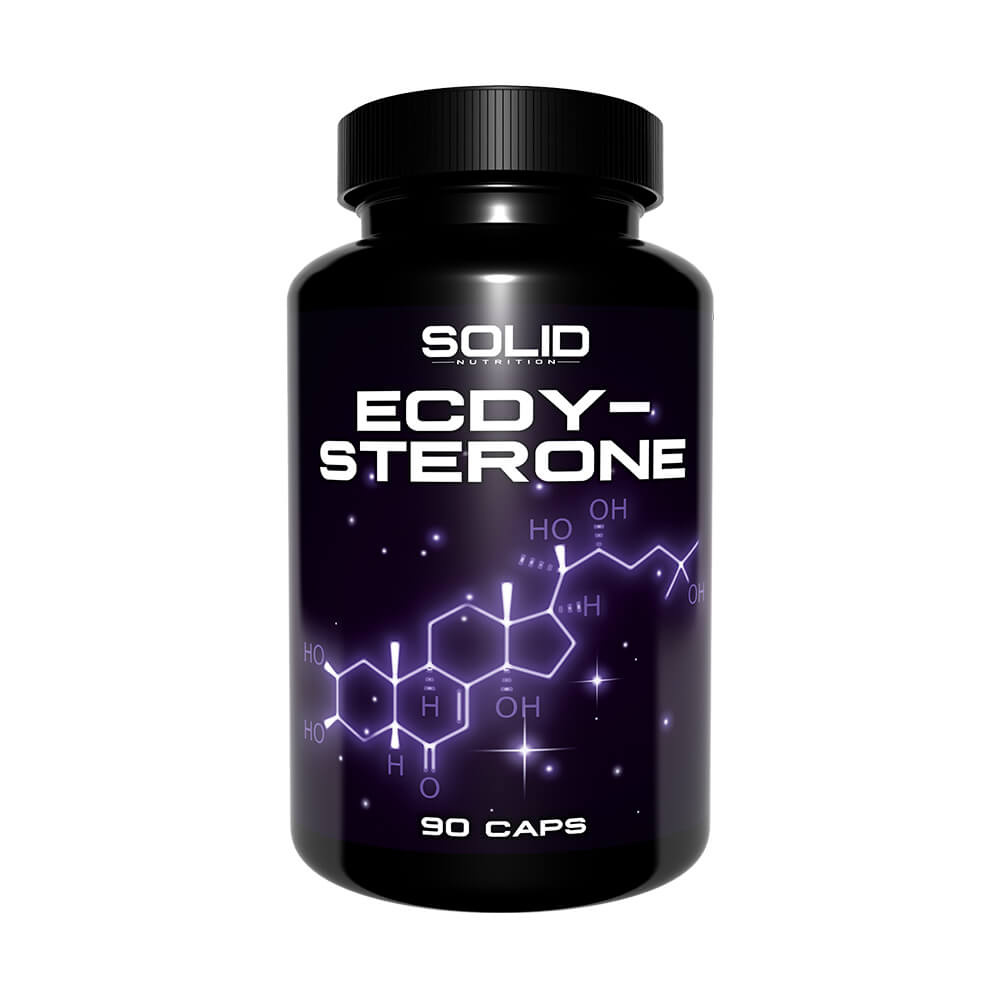 SOLID Nutrition BLACK LINE Ecdysterone - 200 mg, 90 caps i gruppen Kosttillskott & Livsmedel / Muskelkning / Ecdysterone hos Tillskottsbolaget (SOLID65732)