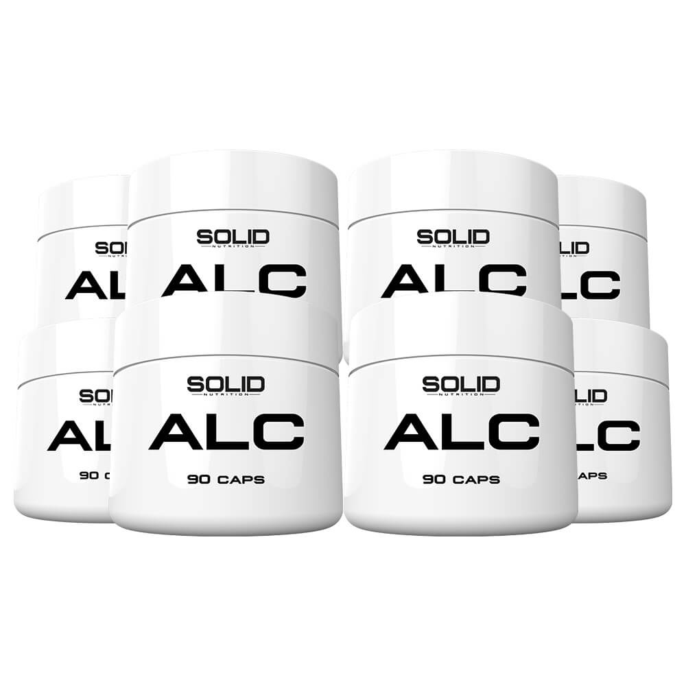 8 x SOLID Nutrition ALC, 90 caps i gruppen Kosttillskott & Livsmedel / Viktminskning / Koffeinfri Fettfrbrnnare hos Tillskottsbolaget (SOLID6700)