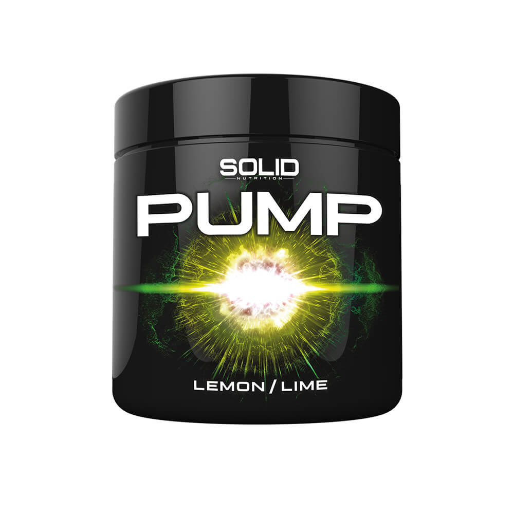 SOLID Nutrition BLACK LINE Pump, 270 g (Lemon/Lime) i gruppen Kosttillskott & Livsmedel / Prestationshjare / Pump hos Tillskottsbolaget (SOLID7532-1)