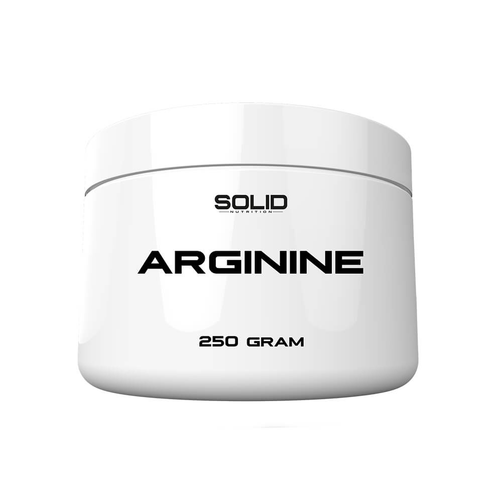 SOLID Nutrition Arginine, 250 g i gruppen Kosttillskott & Livsmedel / Aminosyror / Arginin hos Tillskottsbolaget (SOLID7543)