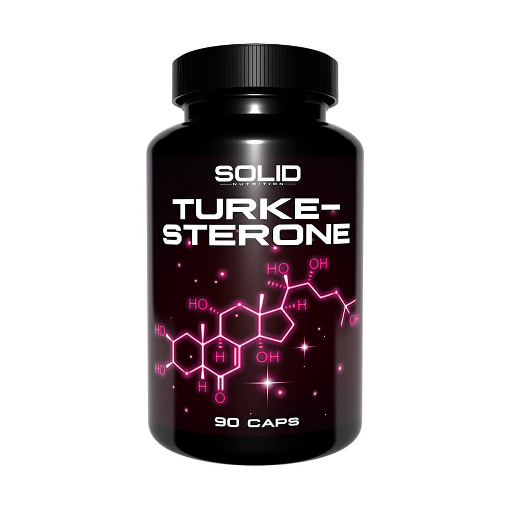 SOLID Nutrition BLACK LINE Turkesterone - 333 mg, 90 caps i gruppen Kosttillskott & Livsmedel / Muskelkning / Turkesterone hos Tillskottsbolaget (SOLID75832)