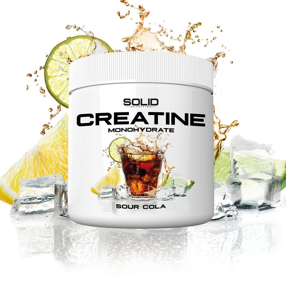 SOLID Nutrition Creatine Monohydrate, 400 gi group Supplements & Food / Creatine at Tillskottsbolaget (SOLID758433)