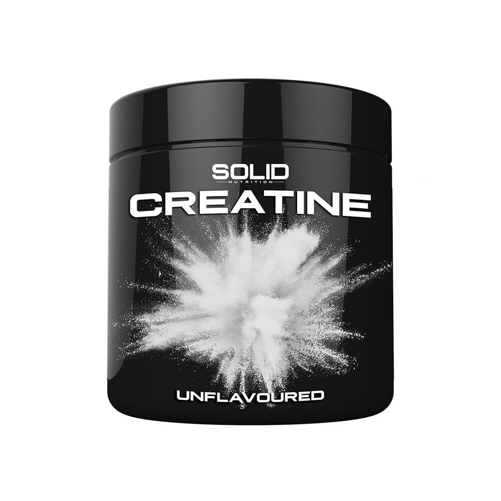 SOLID Nutrition BLACK LINE Creatine, 400 g i gruppen Kosttillskott & Livsmedel / Kreatin / Kreatinblandningar hos Tillskottsbolaget (SOLID75990)