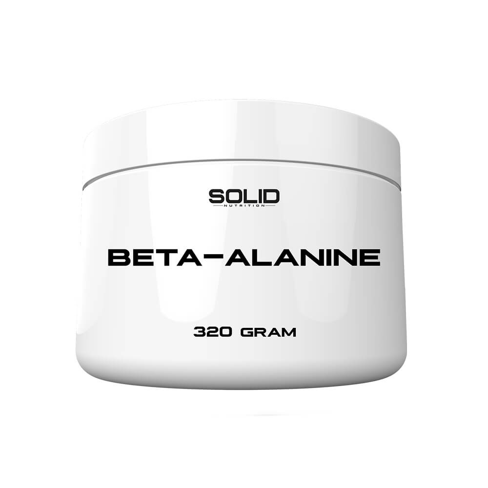 SOLID Nutrition Beta-Alanine, 320 g i gruppen Kosttillskott & Livsmedel / Aminosyror / Beta-Alanin hos Tillskottsbolaget (SOLID765674)