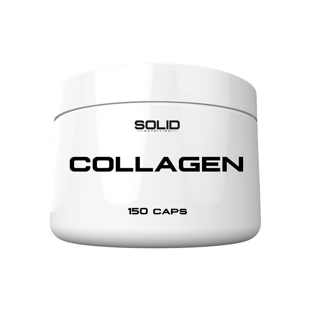 SOLID Nutrition Collagen, 150 mega caps i gruppen Kosttillskott & Livsmedel / Ledhlsa / Kollagen hos Tillskottsbolaget (SOLID76842)