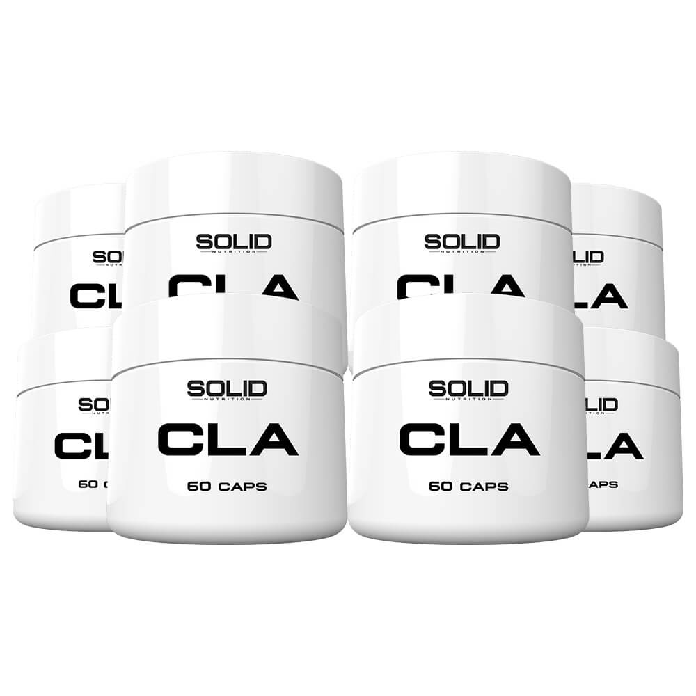 8 x SOLID Nutrition CLA, 60 caps i gruppen Kosttillskott & Livsmedel / Viktminskning / Fettfrbrnnare hos Tillskottsbolaget (SOLID8654)