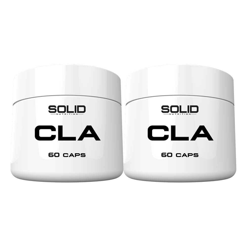 2 x SOLID Nutrition CLA, 60 caps i gruppen Kosttillskott & Livsmedel / Omega-3 & Fettsyror / CLA hos Tillskottsbolaget (SOLID8694)