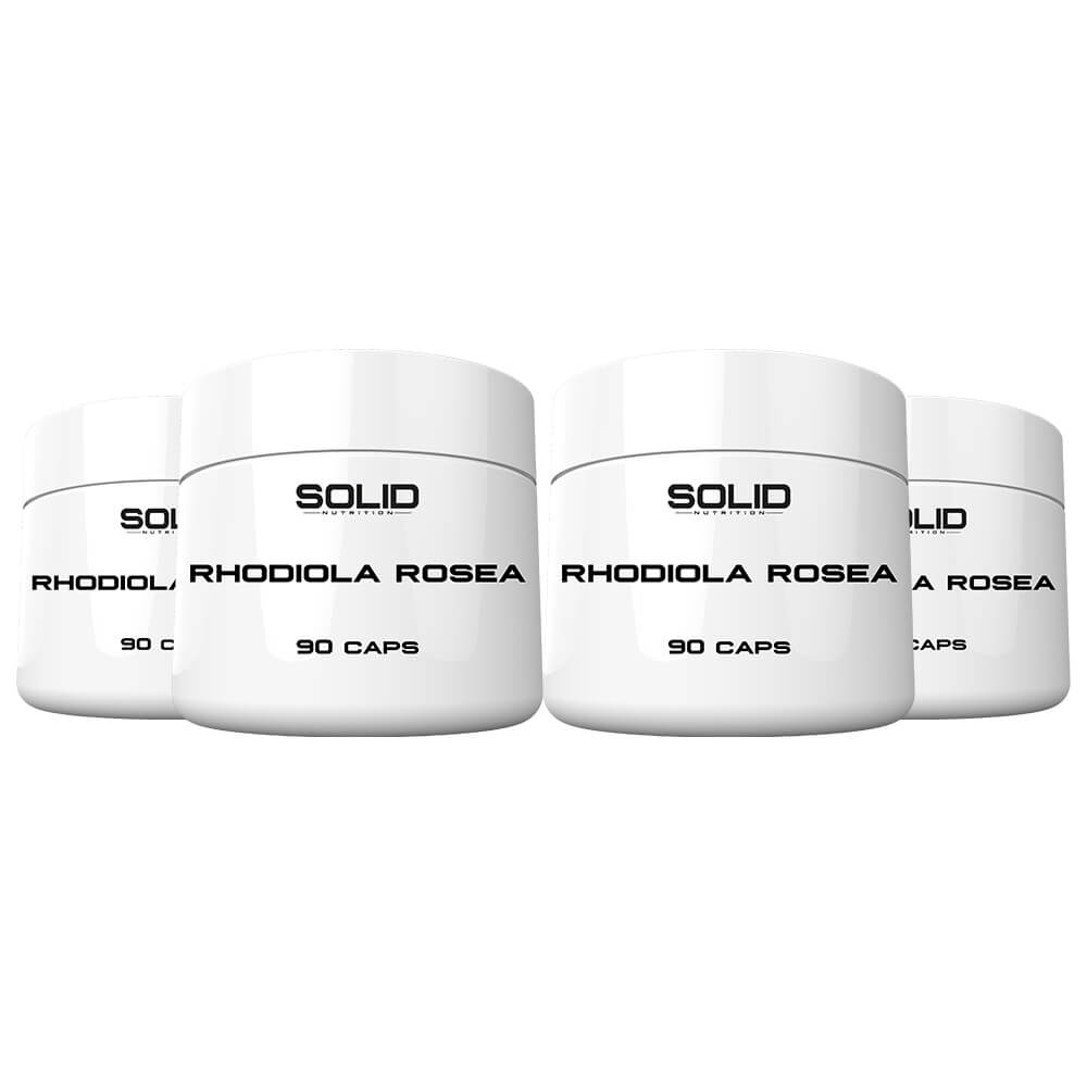 4 x SOLID Nutrition Rosenrot, 90 caps i gruppen Kosttillskott & Livsmedel / Hlsokost / Adaptogener hos Tillskottsbolaget (SOLID87685)