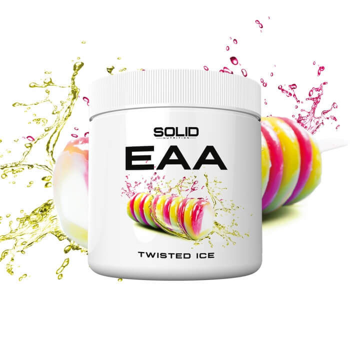 SOLID Nutrition EAA, 350 g (Twisted Ice) i gruppen Kosttillskott & Livsmedel / Aminosyror / EAA hos Tillskottsbolaget (SOLIDEAA-2)