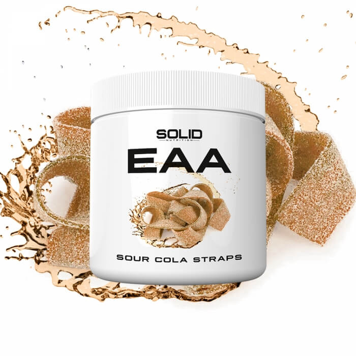 SOLID Nutrition EAA, 350 g (Sour Cola Straps) i gruppen Kosttillskott & Livsmedel / Aminosyror / EAA hos Tillskottsbolaget (SOLIDEAA-3)