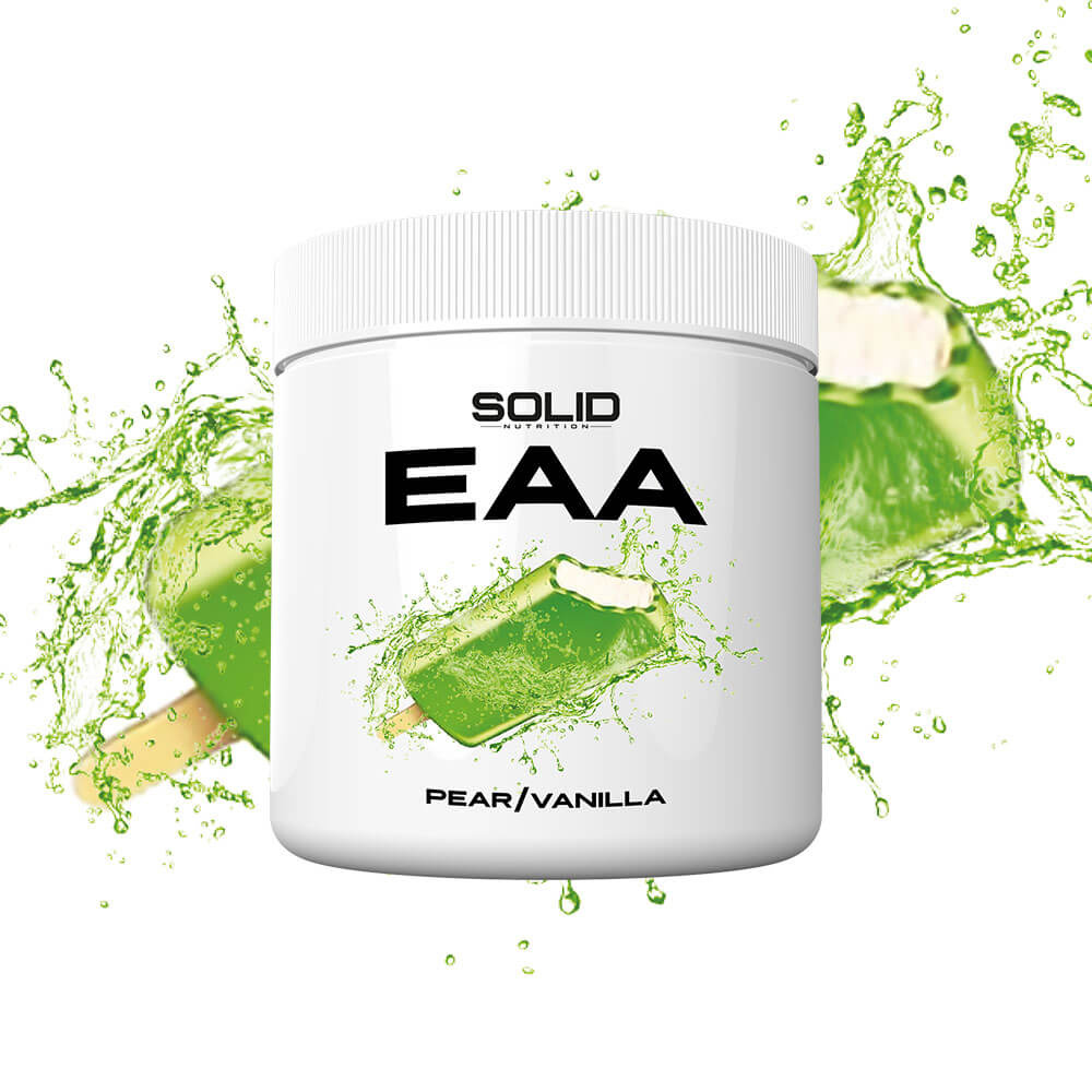 SOLID Nutrition EAA, 350 g (Pear/Vanilla) i gruppen Tema / Glutenfria Kosttillskott hos Tillskottsbolaget (SOLIDEAASPLITT)
