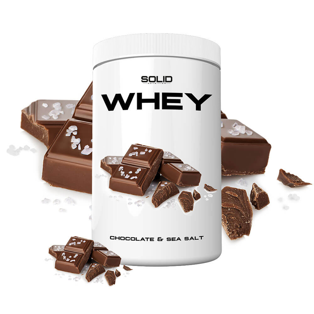 SOLID Nutrition Whey, 750 g i gruppen Kosttillskott & Livsmedel / Proteinpulver / Vassleprotein / Whey protein hos Tillskottsbolaget (SOLIDWHEY)