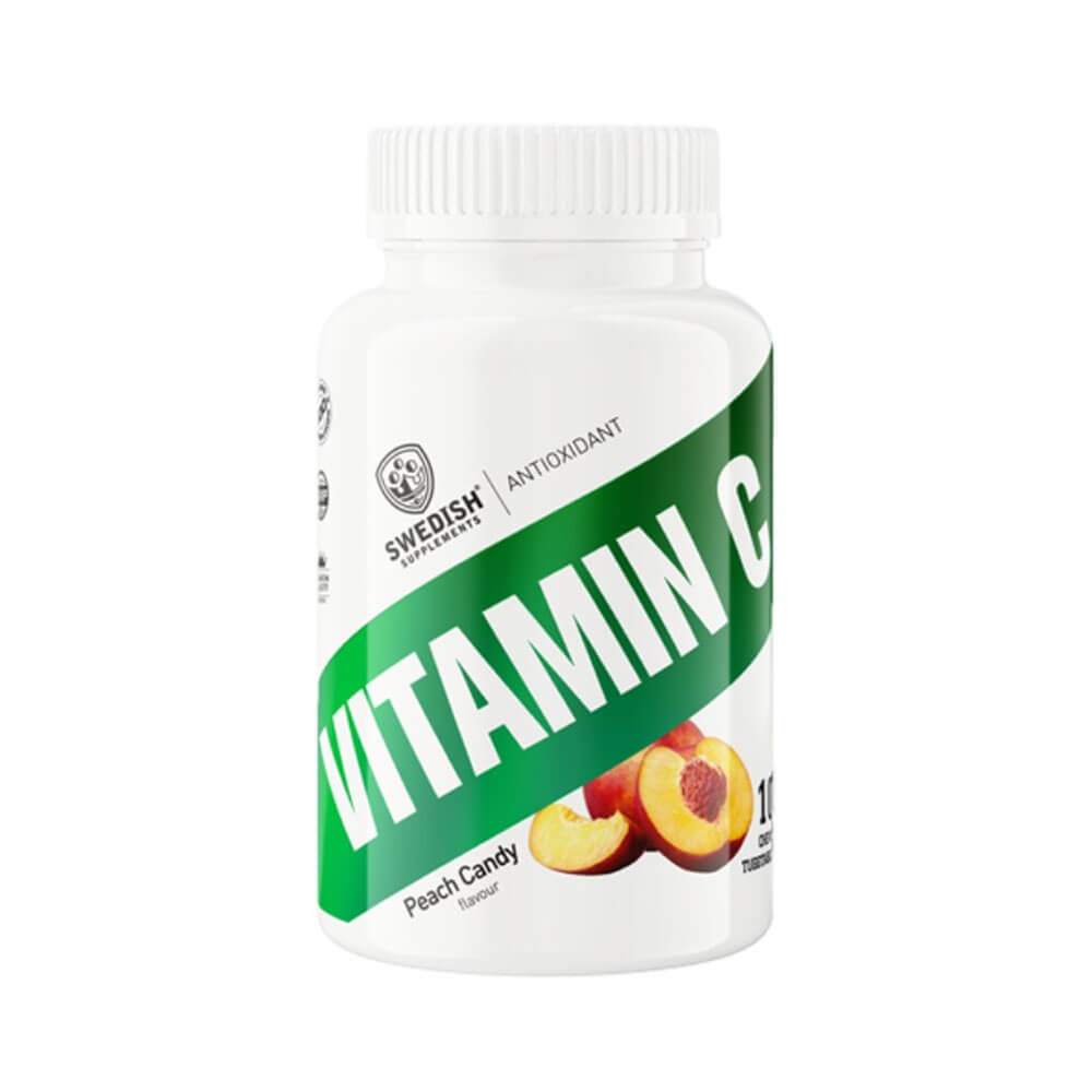 Swedish Supplements Vitamin C, 100 tabs i gruppen Kosttillskott & Livsmedel / Hlsokost / Antioxidanter hos Tillskottsbolaget (SS87121)