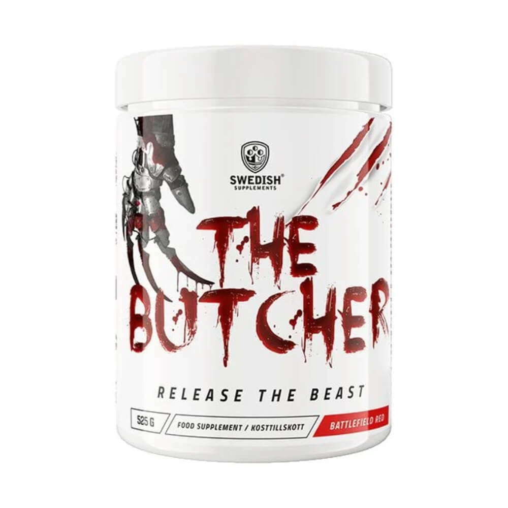 Swedish Supplements The Butcher, 500 g i gruppen Kosttillskott & Livsmedel / Prestationshjare / Pre-Workout / PWO hos Tillskottsbolaget (SS90213B)