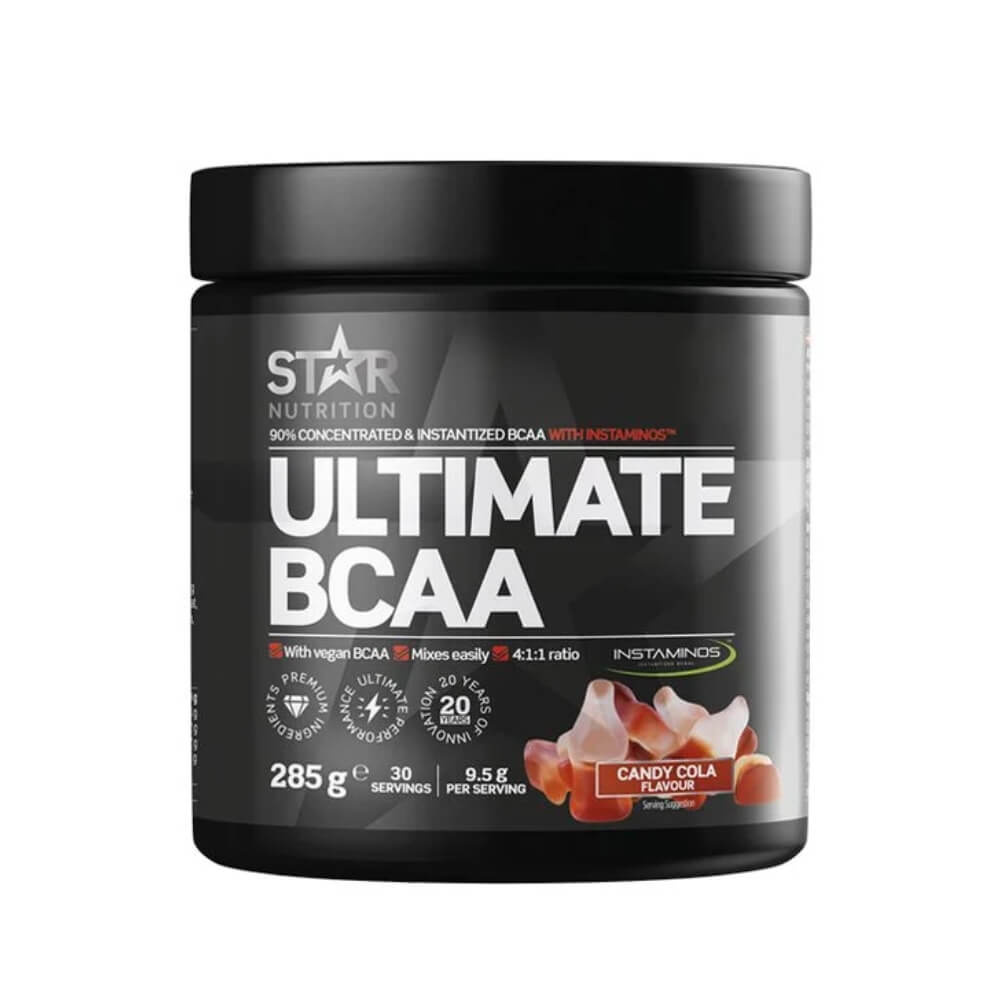 Star Nutrition Ultimate BCAA, 285 g i gruppen Kosttillskott & Livsmedel / Aminosyror / BCAA hos Tillskottsbolaget (STAR007)