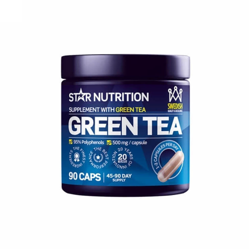 Star Nutrition Green Tea, 90 caps i gruppen Kosttillskott & Livsmedel / Hlsokost / Grnt Te hos Tillskottsbolaget (STAR013)