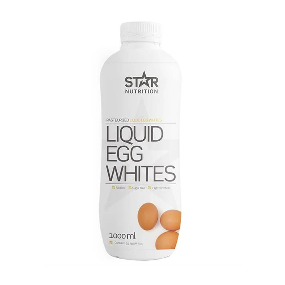 Star Nutrition Liquid Egg Whites, 1000 ml i gruppen Kosttillskott & Livsmedel / Proteinpulver / ggprotein hos Tillskottsbolaget (STAR67554)