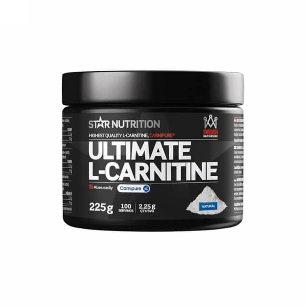Star Nutrition Ultimate L-Carnitine (powder), 225 g i gruppen Kosttillskott & Livsmedel / Viktminskning / Koffeinfri Fettfrbrnnare hos Tillskottsbolaget (STAR7481)