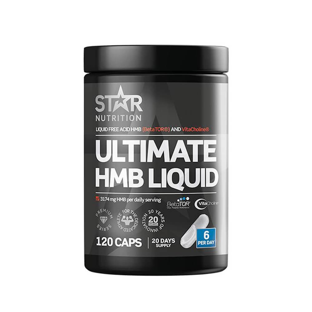 Star Nutrition Ultimate HMB Liquid, 120 caps i gruppen Kosttillskott & Livsmedel / Aminosyror / HMB hos Tillskottsbolaget (STAR7683)