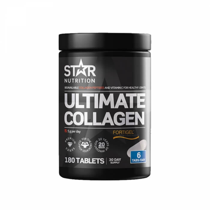 Star Nutrition Ultimate Collagen, 180 tabs i gruppen Kosttillskott & Livsmedel / Ledhlsa / Kollagen hos Tillskottsbolaget (STAR854)