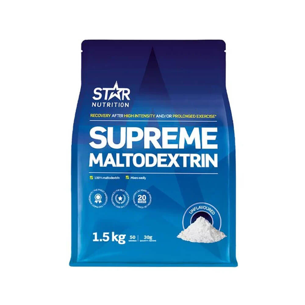 Star Nutrition Supreme Maltodextrin, 1,5 kg i gruppen Kosttillskott & Livsmedel / Kolhydrater / Maltodextrin hos Tillskottsbolaget (STAR8593)
