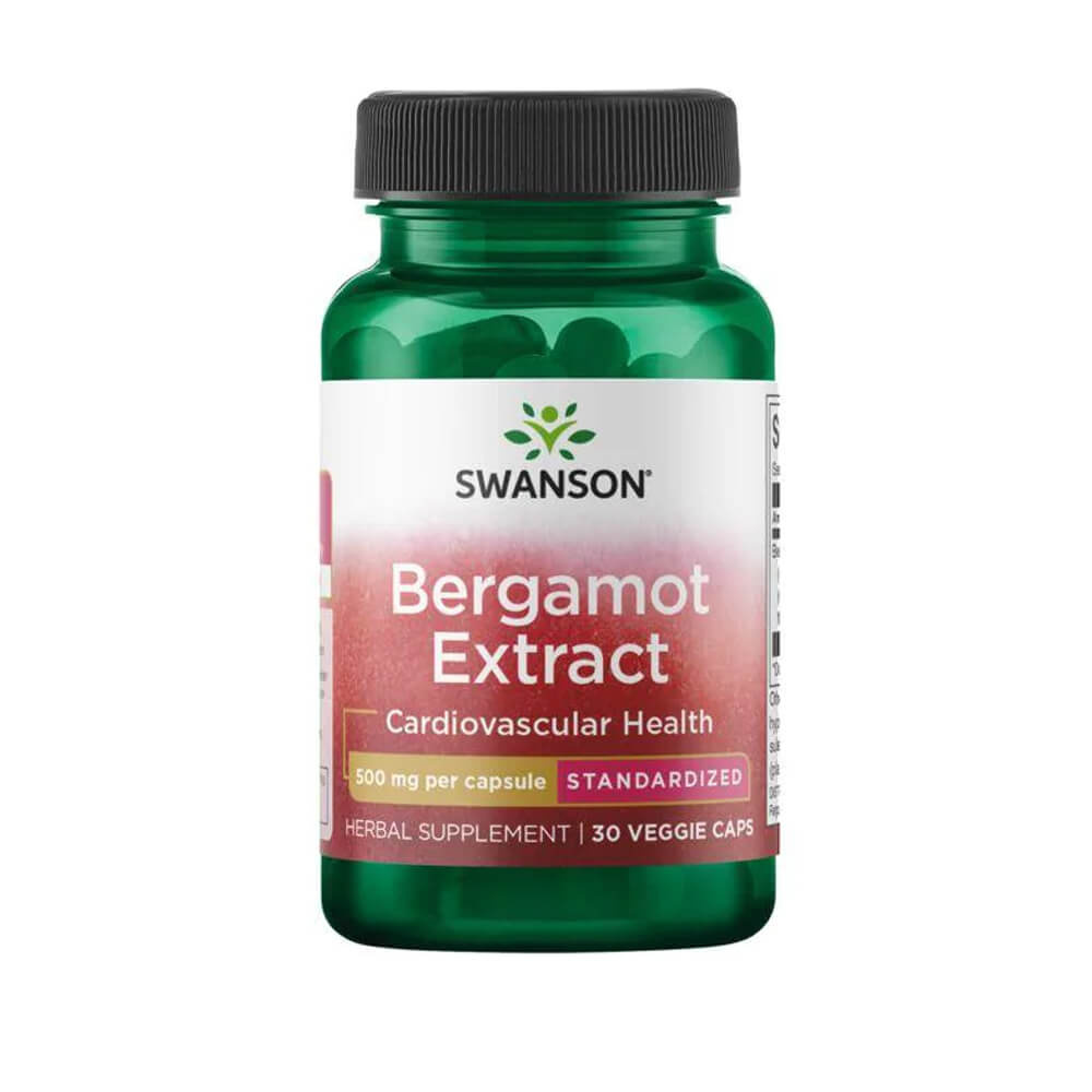Swanson Bergamot Extract, 500 mg, 30 caps i gruppen Tema / Glutenfria Kosttillskott hos Tillskottsbolaget (SWANSON6572)