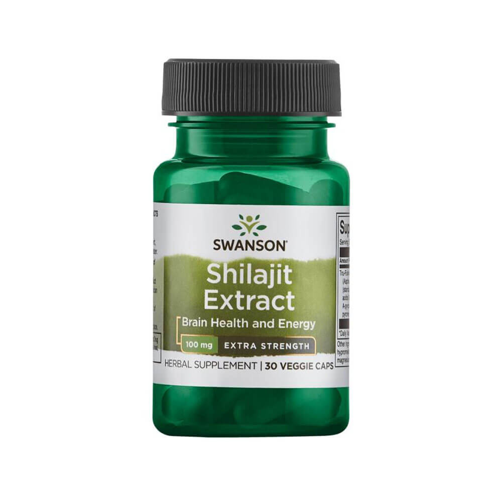 Swanson Shilajit Extract, 100 mg, 30 caps i gruppen Kosttillskott & Livsmedel / Mineraler hos Tillskottsbolaget (SWANSON67834)
