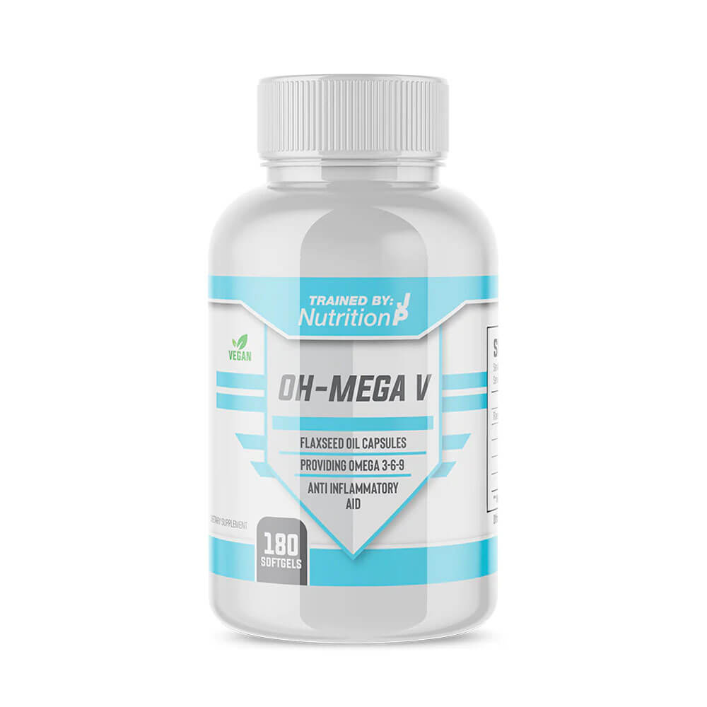 Trained By JP Oh-Mega V, 180 softgels i gruppen Kosttillskott & Livsmedel / Omega-3 & Fettsyror / Vegansk omega-3 hos Tillskottsbolaget (TBJP89312)