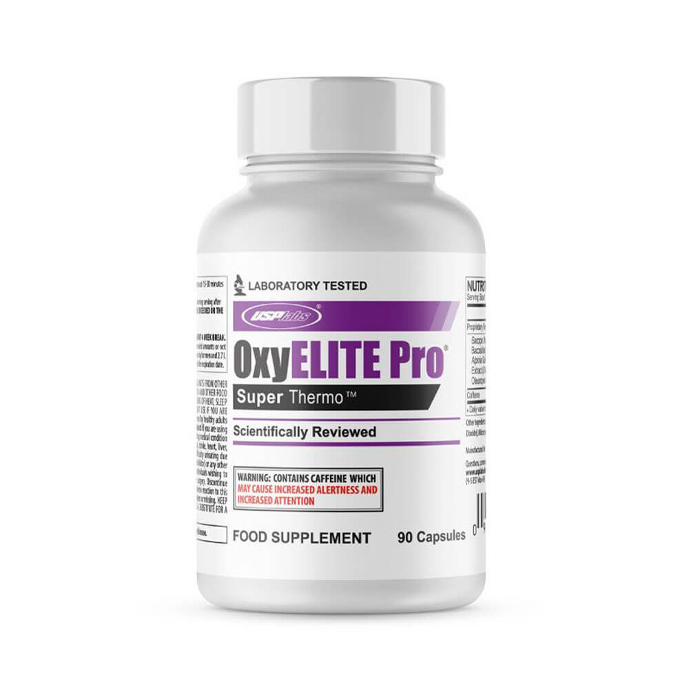 USP Labs OxyElite Pro, 90 caps i gruppen Tema / Glutenfria Kosttillskott hos Tillskottsbolaget (USP76435)