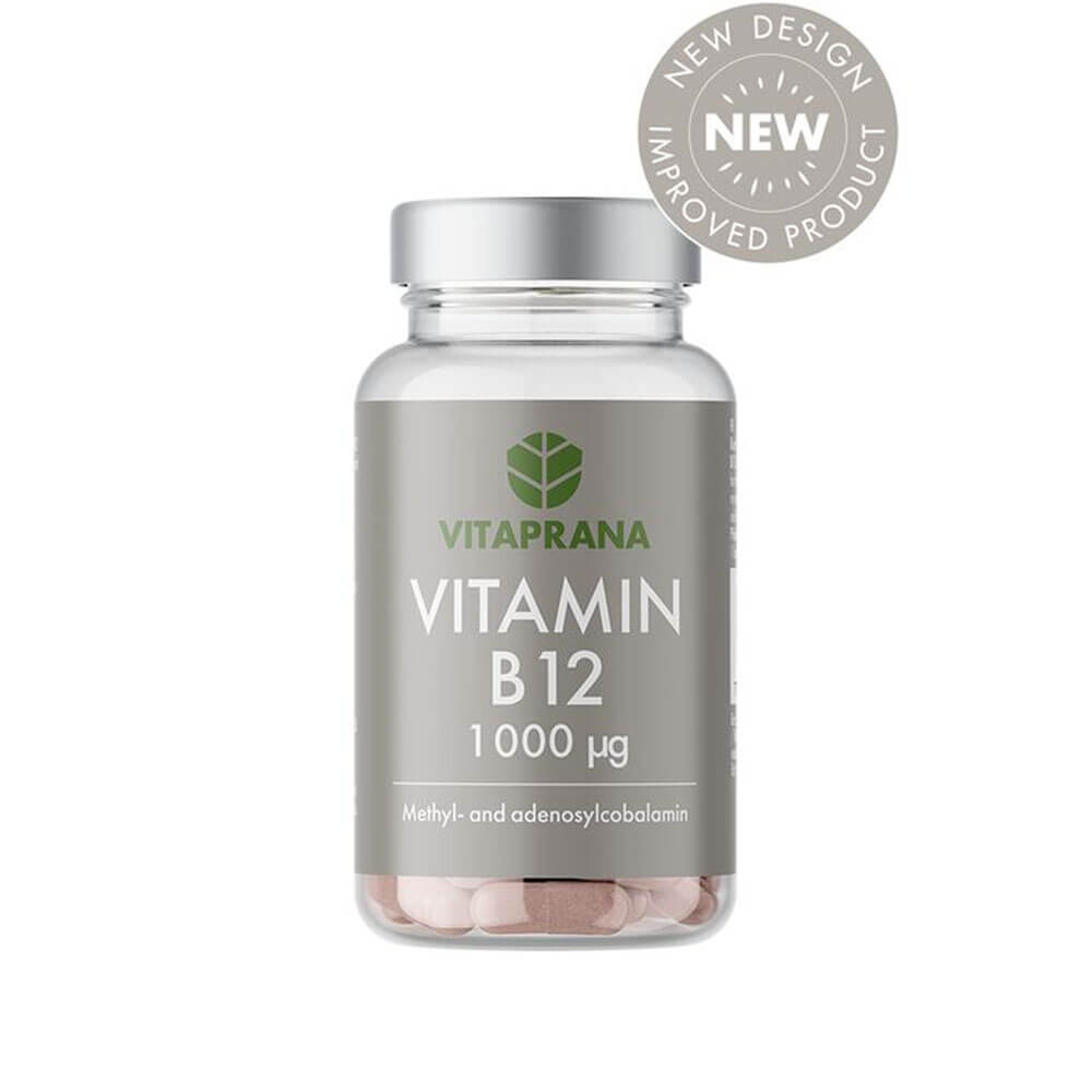 Vitaprana Vitamin B12, 110 caps i gruppen Kosttillskott & Livsmedel / Vitaminer / B-vitamin hos Tillskottsbolaget (VITAPRANA021)