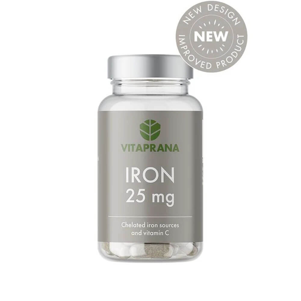 Vitaprana Iron, 25 mg, 110 caps i gruppen Kosttillskott & Livsmedel / Mineraler / Jrn hos Tillskottsbolaget (VITAPRANA653)