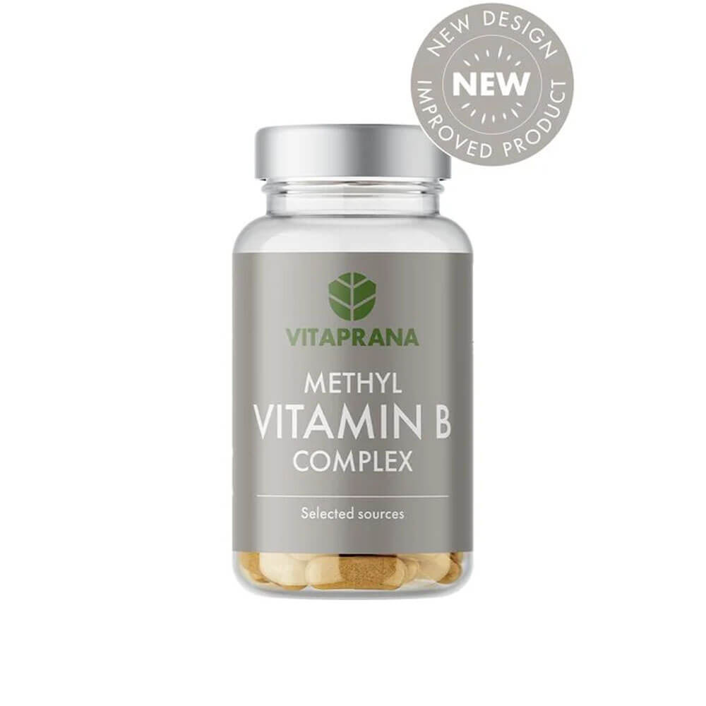 Vitaprana Methyl Vitamin B Complex, 50 caps i gruppen Kosttillskott & Livsmedel / Vitaminer / B-vitamin hos Tillskottsbolaget (VITAPRANA67243)