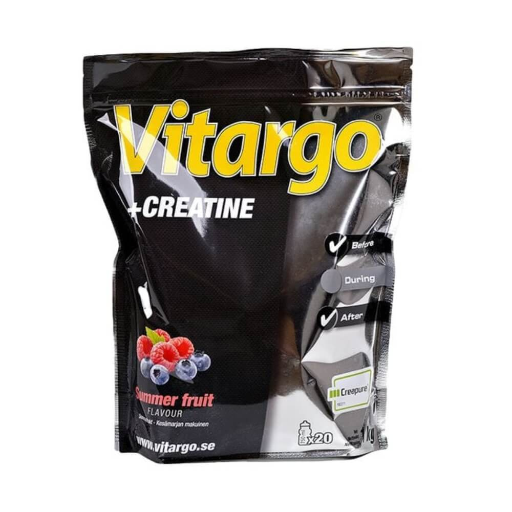 Vitargo +Creatine, 1 kg (Summerfruit) i gruppen Kosttillskott & Livsmedel / Kolhydrater / Snabba Kolhydrater hos Tillskottsbolaget (VITARGO8532-1)