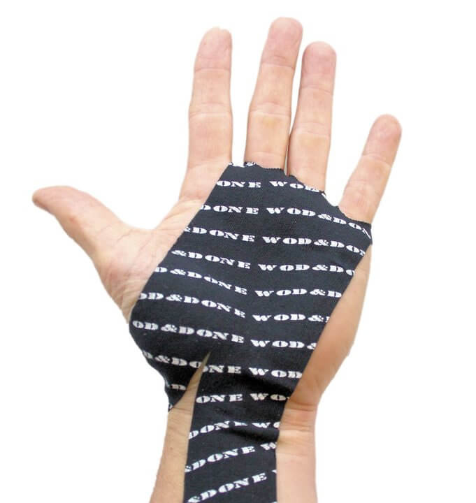 WOD & DONE Hand Protection 5-pack, black i gruppen Trningstillbehr / Crossfit-tillbehr hos Tillskottsbolaget (WODNDONE001)