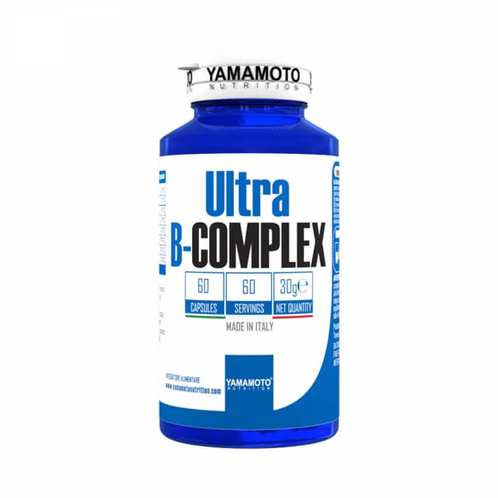 Yamamoto Nutrition Ultra B-Complex, 60 caps i gruppen Kosttillskott & Livsmedel / Vitaminer / B-vitamin hos Tillskottsbolaget (YAMAMOTO853)